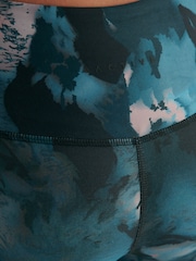 Teal Blue Active Yoga Leggings - Image 5 of 7