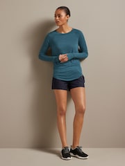 Blue Active Lightweight Long Sleeve Top - Image 2 of 8