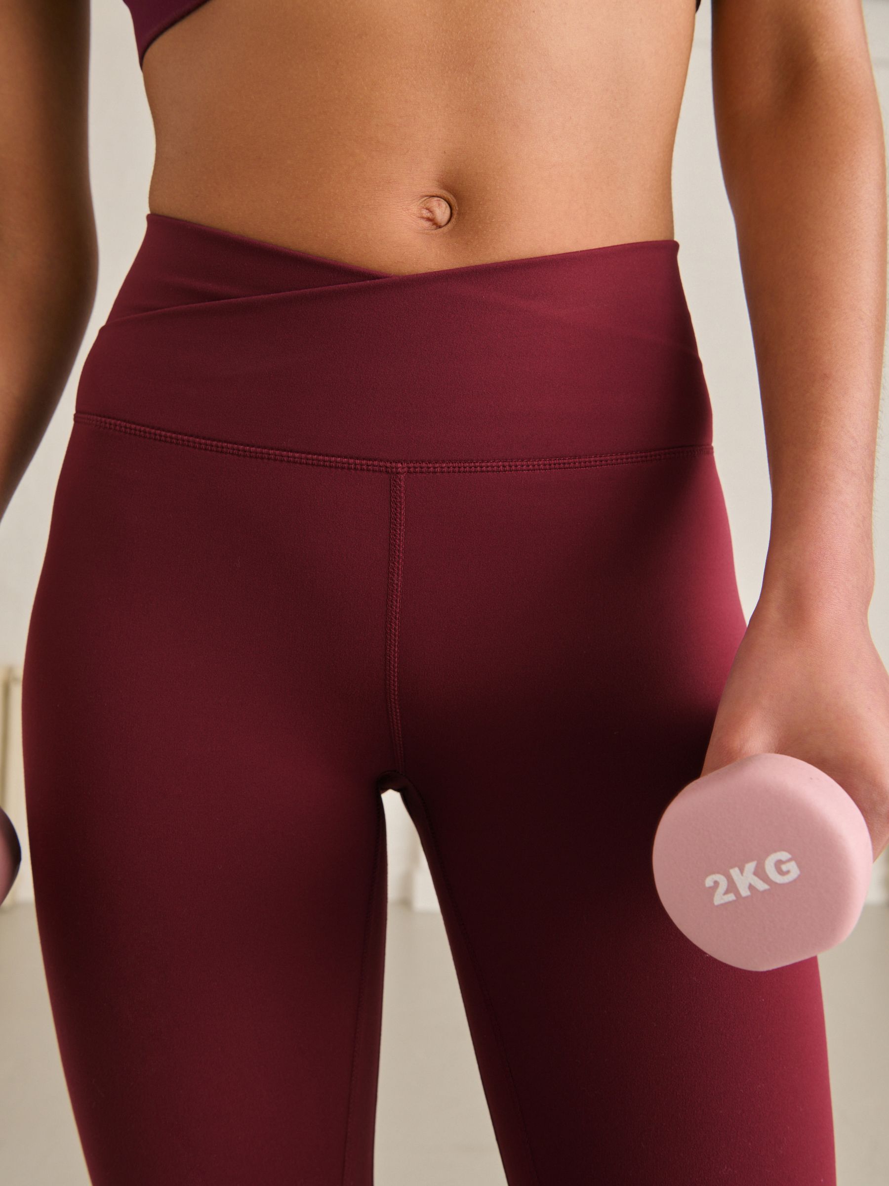 Red leggings next discount