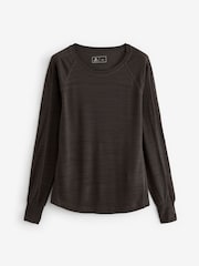 Cappuccino Brown Active Lightweight Long Sleeve Top - Image 6 of 7