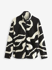 Black/White Outdoor Lightweight Fleece - Image 6 of 8
