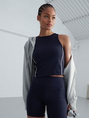 Navy Supersoft Active Tank - Image 1 of 7