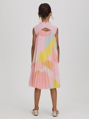 Reiss Multi Pixie 4-9 yrs Pleated Ruffle Dress - Image 7 of 7