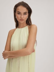Florere Lace Pleated Maxi Dress - Image 3 of 5