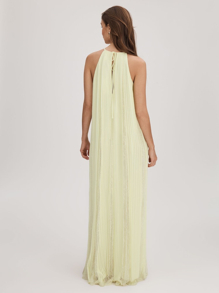Florere Lace Pleated Maxi Dress - Image 5 of 5