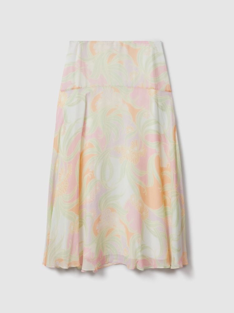 Falda midi estampada de Florere - Imagen 2 de 7 Falda midi estampada de Florere - Imagen 2 de 7