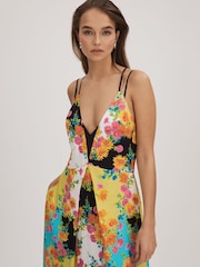 Florere Printed Dual Strap Maxi Dress - Image 4 of 6