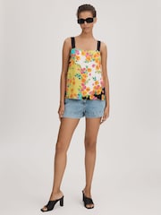Florere Printed Square Neck Cami - Image 3 of 6