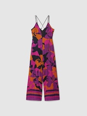 Florere Printed Wide Leg Jumpsuit - Imagen 2 de 6