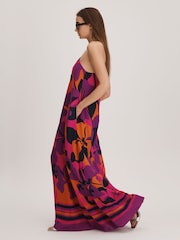 Florere Printed One-Shoulder Maxi Dress - Image 5 of 7