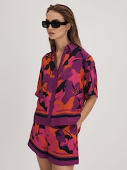 Florere Printed Boxy Shirt - Image 1 of 6