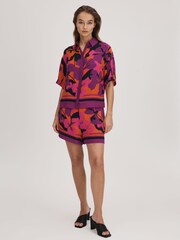 Florere Printed Boxy Shirt - Image 3 of 6