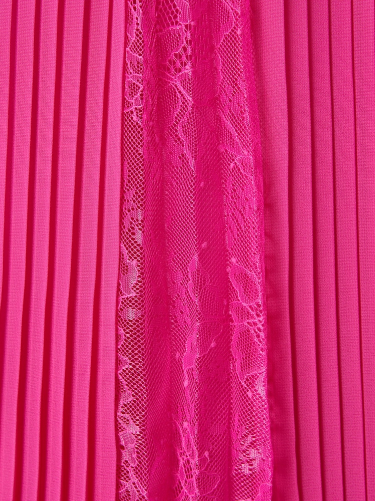 Florere Lace Pleated Midi Skirt - Image 6 of 6