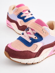 Multi Berry Elastic Lace Chunky Trainers - Image 5 of 6