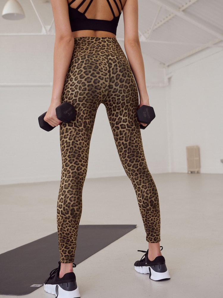 Clothing Leopard Leopard Leggings Target Nike One Training Glitter Leopard  Print Leggings In Brown ASOS