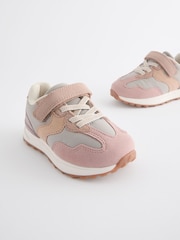 Multi Neutral Elastic Lace Chunky Trainers - Image 1 of 5