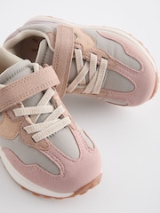 Multi Neutral Elastic Lace Chunky Trainers - Image 5 of 5