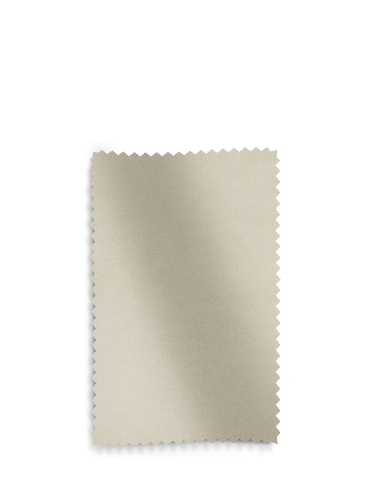 Soft Velvet Natural Pebble Grayson Upholstered Ottoman Storage Bed Frame - Image 10 of 10