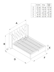 Soft Velvet Natural Pebble Grayson Upholstered Ottoman Storage Bed Frame - Image 4 of 9
