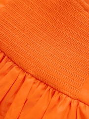 Orange - Sommer-Top mit dünnen Trägern aus 100 % Baumwolle - Bild 4 von 4