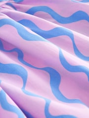 Print in Rosa - Sommer-Top mit dünnen Trägern aus 100 % Baumwolle - Bild 4 von 4