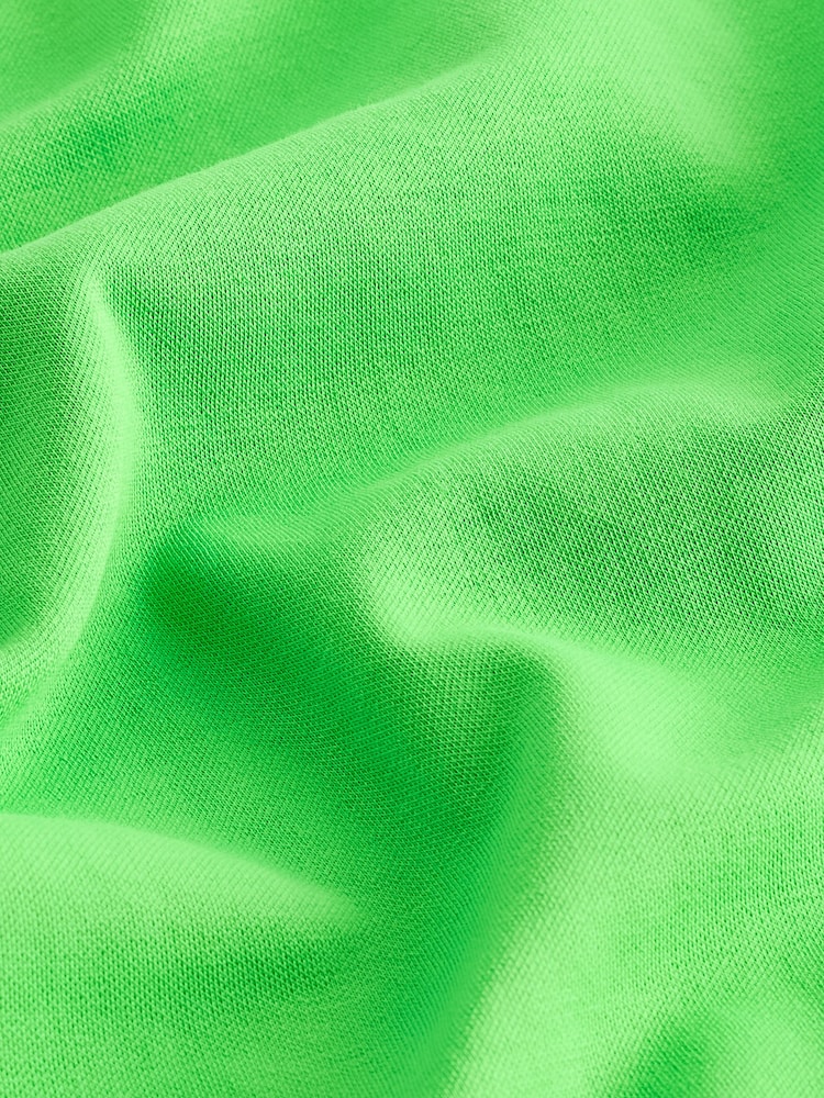 Green Heavyweight Short Sleeve Crew Neck T-Shirt - Image 7 of 7 Green Heavyweight Short Sleeve Crew Neck T-Shirt - Image 7 of 7