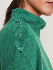 Monsoon Green Lib Longline Jumper - Image 4 of 6