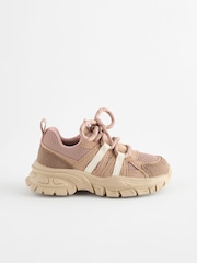 Mocha Brown Chunky Trainers - Image 2 of 5