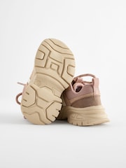 Mocha Brown Chunky Trainers - Image 3 of 5