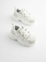 White Chunky Trainers - Image 2 of 6