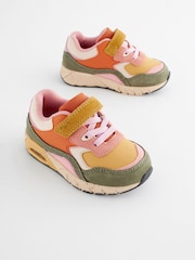 Multi Elastic Lace Chunky Trainers - Image 1 of 6
