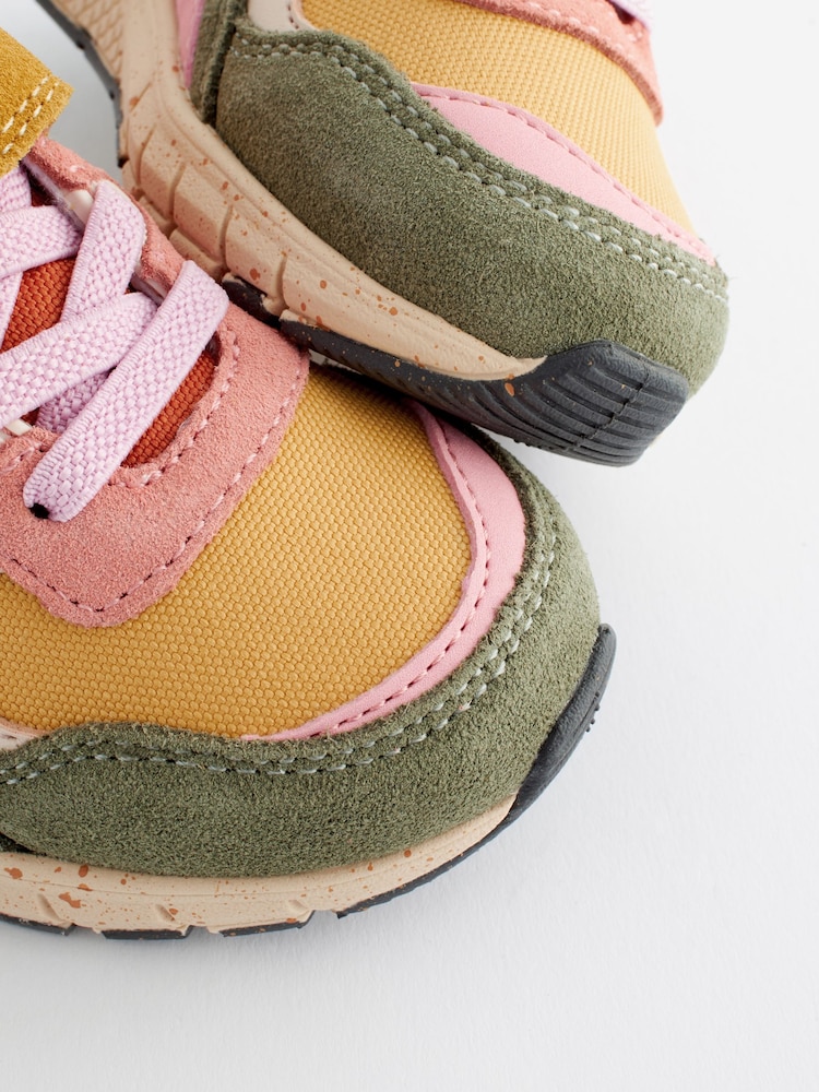 Multi Elastic Lace Chunky Trainers - Image 5 of 6