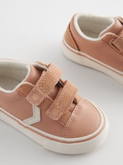 Pink Touch Fasten Strap Trainers - Image 3 of 5