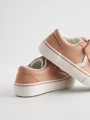 Pink Touch Fasten Strap Trainers - Image 4 of 5