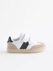 White Retro Trainers - Image 2 of 6