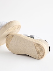 White Retro Trainers - Image 4 of 6