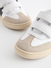 White Retro Trainers - Image 5 of 6
