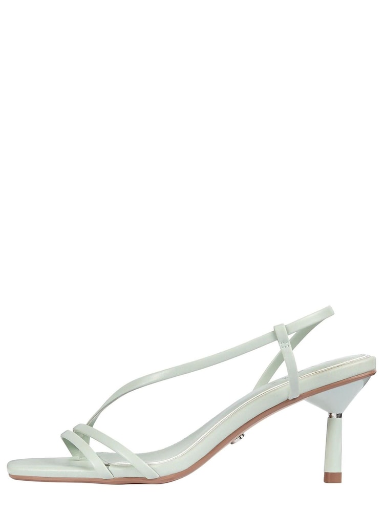 Lipsy Green Low Kitten Heel Slingback Sandal - Image 5 of 5