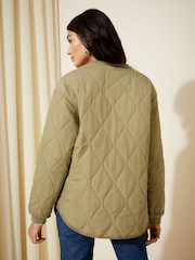 Friends Like These, gesteppte Jacke mit Reissverschluss - Bild 4 von 4