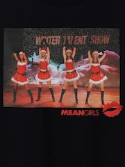 Vanilla Underground Black Mean Girls Ladies Christmas 100% Cotton T-Shirt - Image 6 of 6