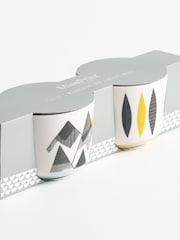 MissPrint Set of 2 Multi Mountain  Feathers Mugs - Image 3 of 4