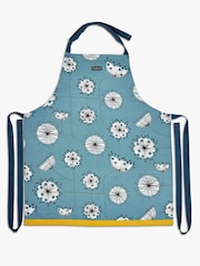 MissPrint Blue Dandelion Single 100% Cotton Oven Glove & Apron Set - Image 4 of 5