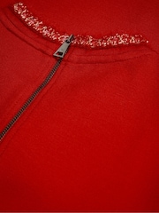 Ted Baker Red Rozlia Ponte Shift Dress - Image 6 of 6