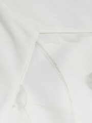Ted Baker Cream Magylee Ponte Bodice Dress With Satin Slip Skirt - Image 5 of 5