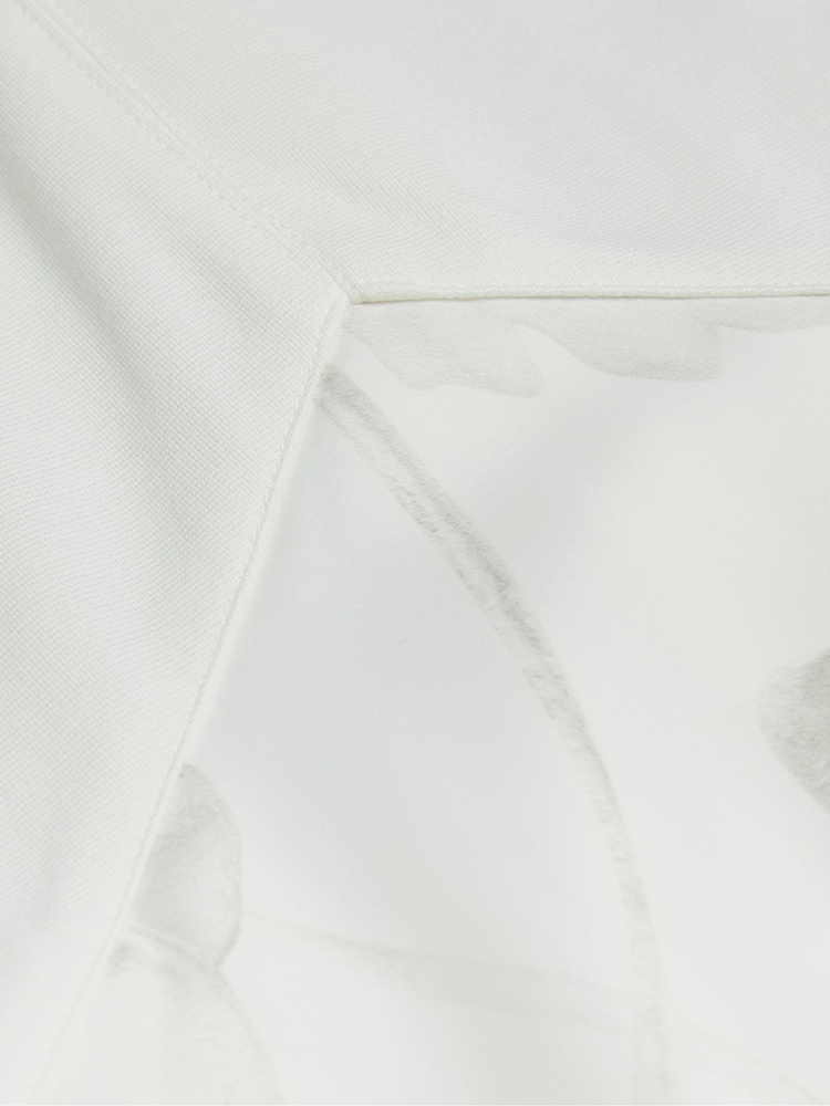 Ted Baker Cream Magylee Ponte Bodice Dress With Satin Slip Skirt - Image 5 of 5