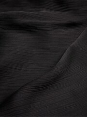 Ted Baker Black Akane Draped Neck Detail Midi Dress - Image 4 of 5