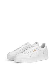 Puma White Womens Carina Street Trainers - Image 3 of 6