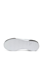 Puma White Womens Carina 2.0 Trainers - Image 4 of 4