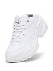 Puma off White Womens Cilia Wedges Trainers - Image 5 of 6