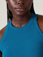 Athleta Blue Renew Seamless Racerback Tank Top - Image 4 of 5